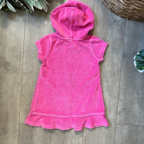 Y2K Swim Coverup Dress Terry Cloth Circo Toddler Girl Size 2T - Picture 5 of 13